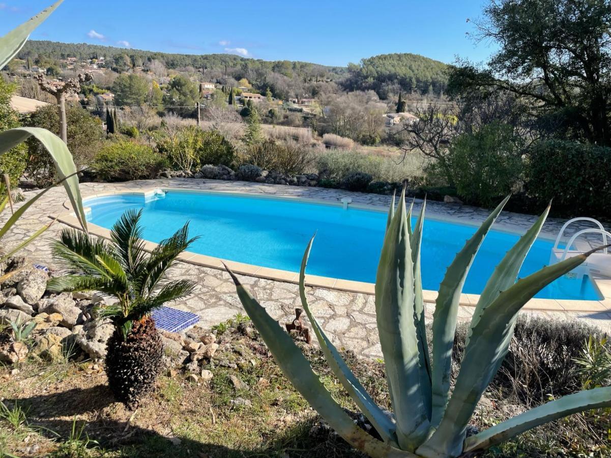 La Parenthese Du Var - Gite Avec Grande Terrasse Vue Sur Piscine Saint-Antonin-du-Var エクステリア 写真
