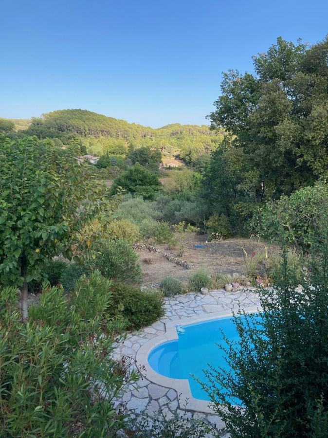 La Parenthese Du Var - Gite Avec Grande Terrasse Vue Sur Piscine Saint-Antonin-du-Var エクステリア 写真